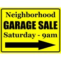 Garage Sale Sign Templates