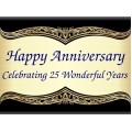 Anniversary Sign Templates