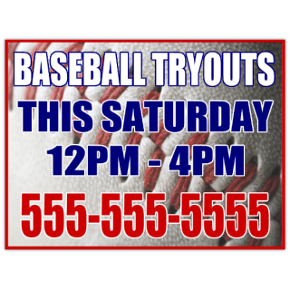 Baseball+Tryouts+Sign+101