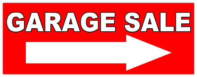 GARAGE SALE 106 Garage Sale Sign Templates