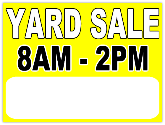 free clip art yard sale sign - photo #15