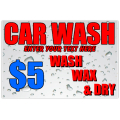 Car Wash Banner