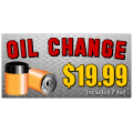 Oil Change Banner 101