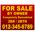 Real Estate Sign 112