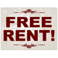 Free Rent Sign 101