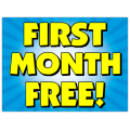 First Month Free Sign 103