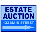 Auction Sign 103