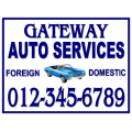 Auto Services Sign 104