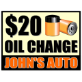 Oil Change Sign 106