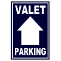 Valet Parking Sidewalk Sign 104
