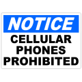Notice Phones Prohibited 101