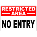Restricted No Entry 101