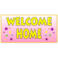 WELCOME HOME BANNER 110