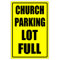 Church Sidewalk Sign 110