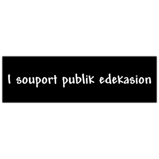 Public+Education+Bumper+Sticker