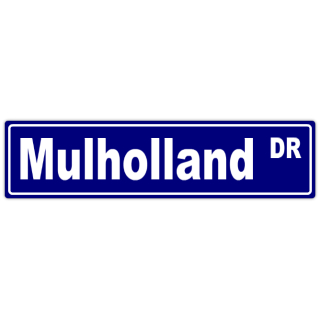 Mulholland+Street+Sign