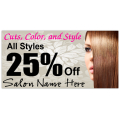 Hair Salon Banner 101