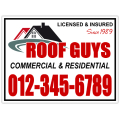 Roofing Sign 104