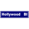 Hollywood Street Sign