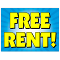 Free Rent Sign 103