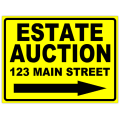 Auction Sign 102