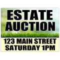 Auction Sign 106