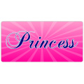 Princess Pink Plate 101