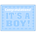 It's A Boy Sign 104