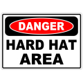 Danger Hard Hat Area 101