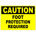 Caution Foot Protection 101