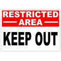 Restricted Keep Out 101