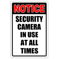 Security Sign 107